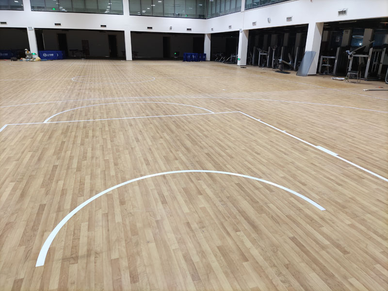 williamhill威廉希尔塑胶PVC运动地板 羽毛球篮球场体育馆防摔高回弹舞蹈地胶