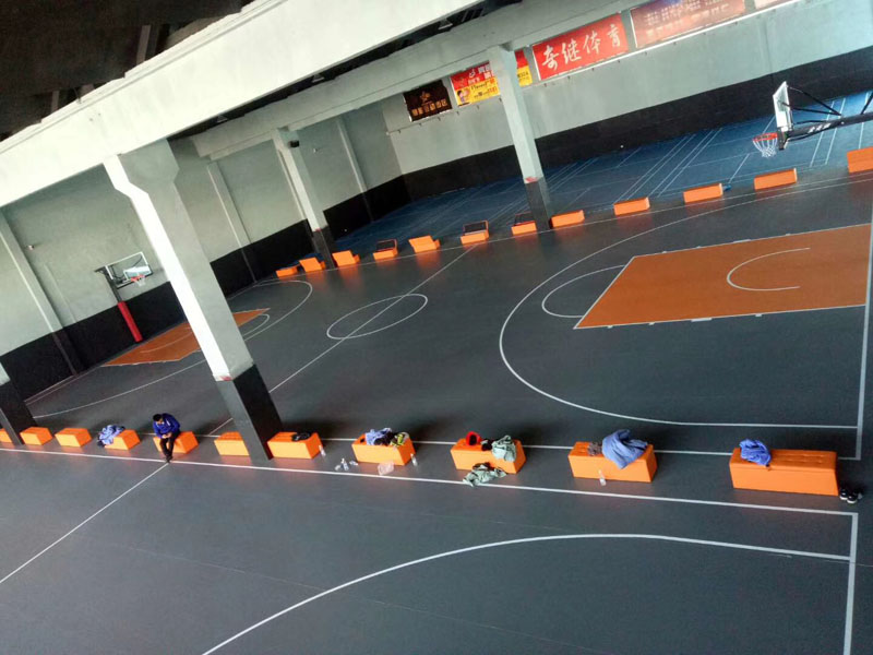 荔枝纹舞蹈室地板健身房地胶厂房地胶塑料地板PVC地板防滑3.5mm