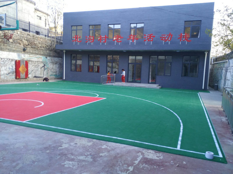 篮球场悬浮式拼装地板厂家
